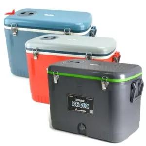 낚시용 낚시겸용아이스박스(33L) 진회색-그린라인 (WFK9NYO)
