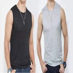 남성 여름 운동 스포츠 아이스 메쉬 민소매 나시 WE6CC50