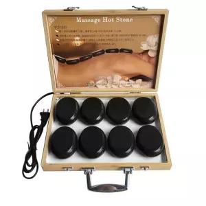 스톤 핫스톤 테라피 마사지 대형 경락 돌 세트 스파 마사지기 안마용 찜질 안마 찜질돌