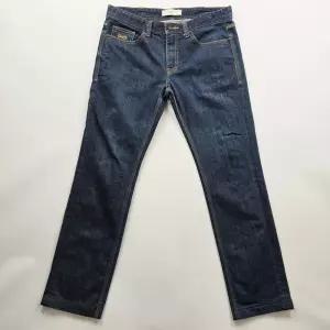 플랙진 청바지 스판 진청 캐주얼 데님팬츠 사이즈33