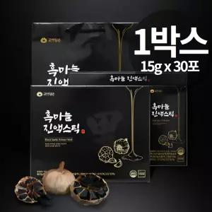 액상형 흑마늘 진액 스틱 국내산 흑마늘 즙 엑기스 농축액 15g x 30포