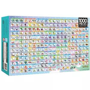 금비가 포켓몬스터 도감 직소퍼즐 1000피스 성인취미 캐릭터퍼즐 관동지방포켓몬