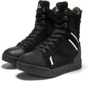 볼레니 모터사이클 부츠 스트리트 라이딩 슈즈 미끄럼 방지 야외 트레킹 하이킹 남성용 워크 블랙