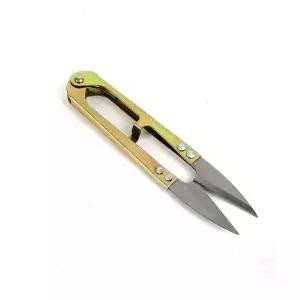 스프링 쪽가위 스프링 금색 1P 쪽가위 재단용가위 잘 짤리는