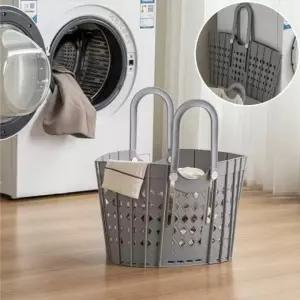 누아노 접이식 세탁 대용량 이동식 빨래 바구니 (WFKADFD)