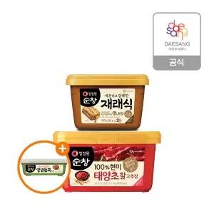 청정원 찰고추장2kg + 재래식된장500g +(증)쌈장200g