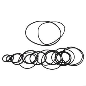 1가방 믹스 길이 카세트 테이프 기계 벨트 CD DVD 레코더 용 다양한 일반 드라이브 플랫 고무