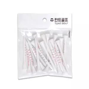 [하프클럽/]69mm골프티 높이조절 미들티 골프눈금티 턴트골프 69mm 20개입