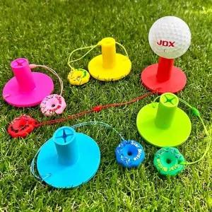 [턴트]사계절 동계 실리콘골프티+도넛링 4개 겨울골프티