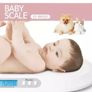 아이워너 유아용 체중계 KSBM520 가정용 아기 몸무게 저울