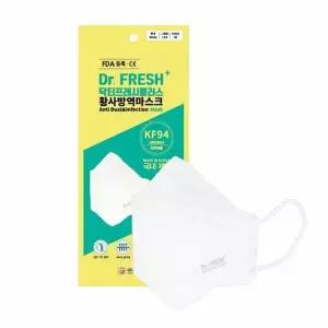 헬로쇼핑 닥터프레시마스크 KF94 대형 흰색 개별