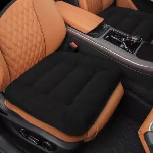 ( )럭셔리 리무진 카시트방석 벨벳소재 폭신한 겨울 자동차 방석