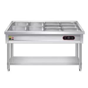 짬밥 보온배식대 한식뷔페 업소용 전기 배식다이 군대