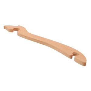 안전한 베이킹 그릴과 요리를 위한 BESPORTBLE 오븐 랙 풀러 내열 주방 도구, 긴 손잡이로 쉽게 밀고 당길 수 있는 작은 토스터 액세서리