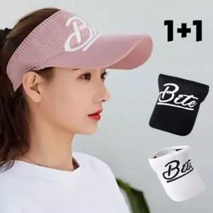 [콩심팥심]여름 썬캡 모자 등산 골프 니트 바이트 썬바이저 여름캡모자