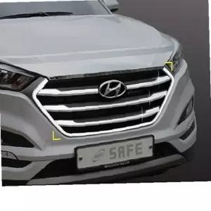 올뉴투싼 라디에이터 그릴몰딩 몰딩 보호대 가니쉬