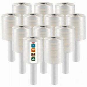 12 팩 산업용 강도 미니 핸드 스트레치 랩 5