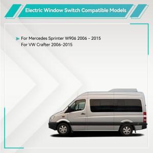 메르세데스 벤츠 스프린터 VW 크래프터 2006-2015 전동 파워 마스터 윈도우 리프터 컨트롤 스위치 버튼 906