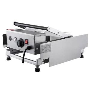 상업용 버거 베이킹 머신 800W 오븐 번 토스터 논스틱 스테인리스 스틸 메이커