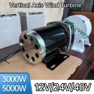 2KW 3KW 5KW 7KW 영구 자석 발전기 12V 24V 48V  에너지 세트 DC 모터 마그레브 DIY 풍력 터빈 5000W