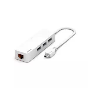 IPTIME U1003C USB Type C 유선랜카드 허브 3포트랜 LANCARD 랜카드 LAN USBLAN USB랜 C타입랜