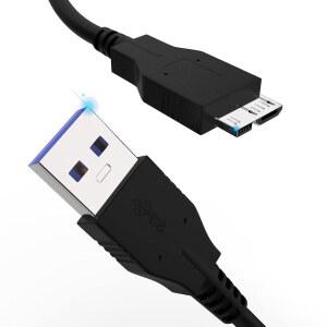 교체용 Nikon UC-E22 IFC-150U II 카메라 케이블, 캐논 5DS, EOS 5D IV, 7D Mark II, NikonD5 D500 D800 D800E D810 D810A D850, Micro Usb 3.0 데이터 전송 및 충전 케이블 코드 - 1.2m(4피트)