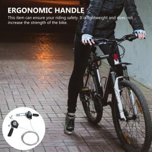 호환 2개입 자전거 변속기 세트 EF51-7 21/24단 전문가용 엄지 브레이크 레버기어 내구성 교체용