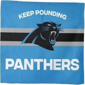 노스웨스트 캐롤라이나 팬서스 NFL 팀 아치 슬로건 랠리 타월 15 x 18 인치