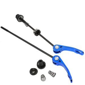 호환 자전거 휠 허브 꼬치 전방 QR 퀵 릴리스 축 MTB 로드 바이크 클립 레버 액슬 티타늄 합금 액세서리