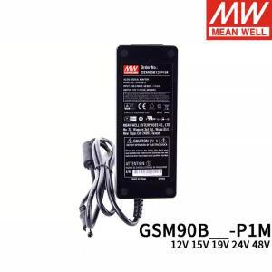 MEAN WELL 90W AC-DC 신뢰할 수  녹색 용 어댑터 GSM90B12V 15V 24V -P1M