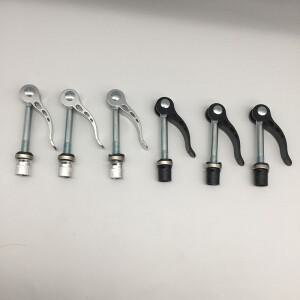 호환 MAX포드 자전거 퀵 릴리스 나사 로드 캠 레버 꼬치 세트  클램프 합금 M8 볼트 사이클링 부품  M8X75m