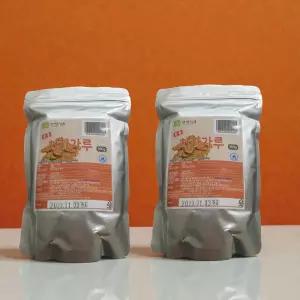 장명식품 치자가루 치자분말 300g 2개