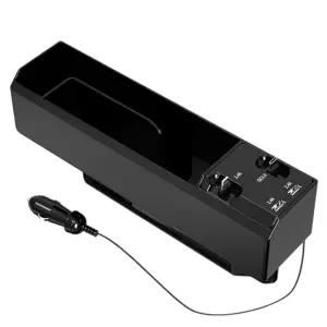 차량용 USB 충전 틈새 수납 사이드 포켓 4구 멀티 수납함 자동차 용포켓