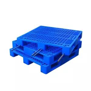 파렛트 창고 플라스틱 수출용 깔판 녹색 지게차 운반 소형