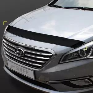 LF소나타 후드 가드 스모그 본넷 버그 보호 몰딩 용품 익스테리어 자동차 외장 차량