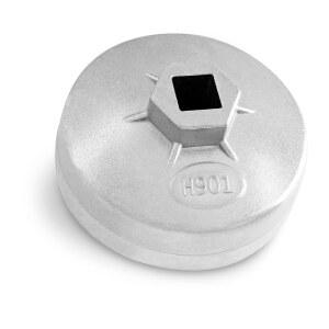 본시코키 65mm 14 플루트 오일 필터 렌치, 캡 타입 제거 도구 자동차용 알루미늄 렌치(모델 901)