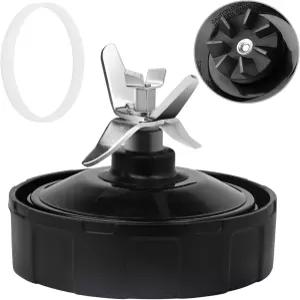 닌자 블렌더 교체 부품 u2013 컵용 프리미엄 등급 7핀 블레이드 스테인리스 스틸 고속 새 베어링 누수 방지