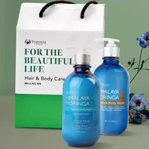 모링가 바디워시+하이드레이트 바디밤 2종 선물세트