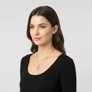 공식본사 아르마니 베어 펜던트 목걸이 EGS3162221