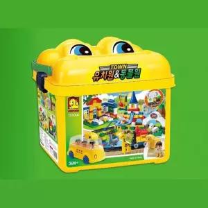 옥스포드 유치원 동물원 아기블록놀이세트 블럭장난감 조카선물