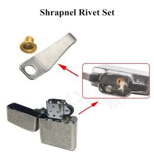 라온식 2/12 세트 라이터 스프링 플레이트 금속 시트 캠 리벳 Zippo Zorro 교체 수리 내부 부품 DIY 액세서