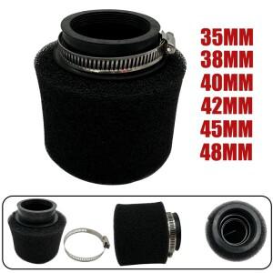 [호환품]35mm 38-40mm 42mm 바이크 오토바이 폼 에어 필터 클램프 스폰지 클리너 스쿠터 110/125/150/250cc