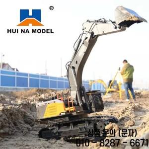 Huina 1592 Rc 굴삭기 대형 덤퍼 트럭 크롤러 합금 트랙터 로더 제어 자동차 엔지니어링 장난감 맞춤