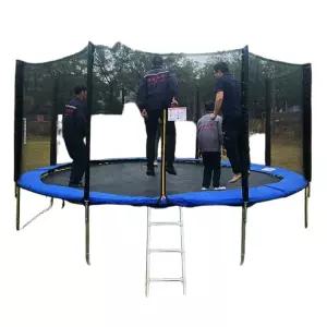 트램폴린 야외 점프매트 놀이터 원형 에어보드 지붕형 점핑 방방이 점프 트램펄린