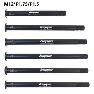 자전거 스루 액슬 퀵 릴리스 도로 허브 튜브 샤프트 꼬치 전면 리어 호환 122/167/170/174/185mm M12 P1.75