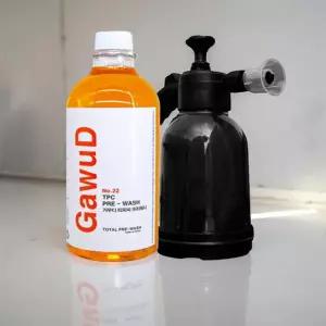 프리워시제 카샴푸 대용량 세차폼 워터리스 차량세차세트 압축분무기 1리터