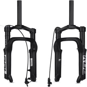 볼라니 스노우 비치 바이크 서스펜션 포크 20인치 4.0 타이어 팻 에어 프론트 여행 135mm