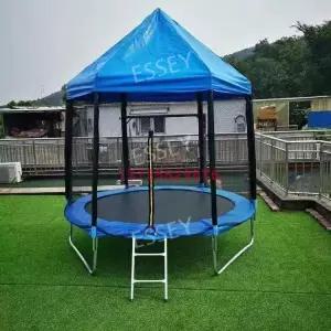 야외 트램폴린 점프업 캠핑장 방방이 점핑