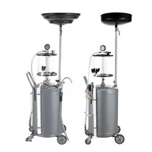 엔진 오일 받침대 차량정비 트롤리 오일받이 버킷 깔때이 정비 카센터 받이 잠금기능