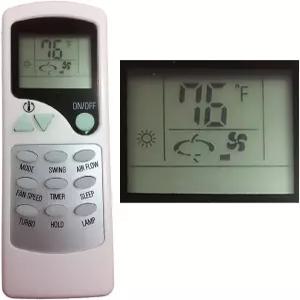 콰이어트사이드 암코레어 듀오 에어컨 리모컨 모델 교체(부품) 번호 ZHF/LT-01